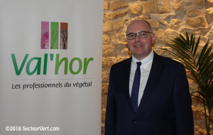 Mikaël Mercier, Président de l’Interprofession VAL’HOR