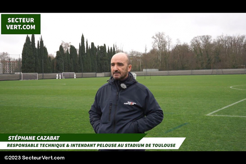SFG-Société Française des Gazons : Visite technique du Stadium de Toulouse avec Stéphane CAZABAT, Responsable Technique & Intendant Pelouse au Stadium de Toulouse