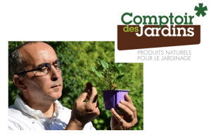 Azédine Zérourou, fondateur en 2013 du site web de vente en ligne Comptoir des Jardins