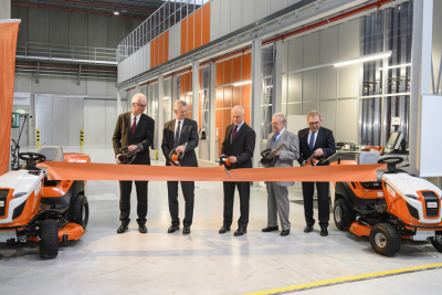 Inauguration, le 1er février 2019, de l’extension du site de production Stihl Tyrol de Langkampfen, en Autriche