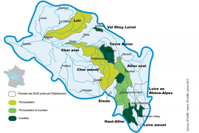 L’Etablissement public Loire s’est impliqué depuis 10 ans dans la cartographie des zones humides.