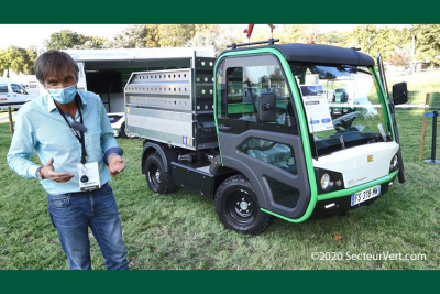 ETESIA : ET-LANDER, 1er véhicule utilitaire multifonction 100% électrique