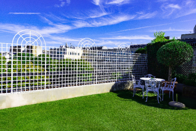 JARDIN’IUM : Treillages de jardin premium &quot;Made in France&quot;, robustes et décoratifs, en aluminium laqué